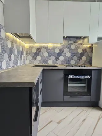 Кухня Графит Тальк 2